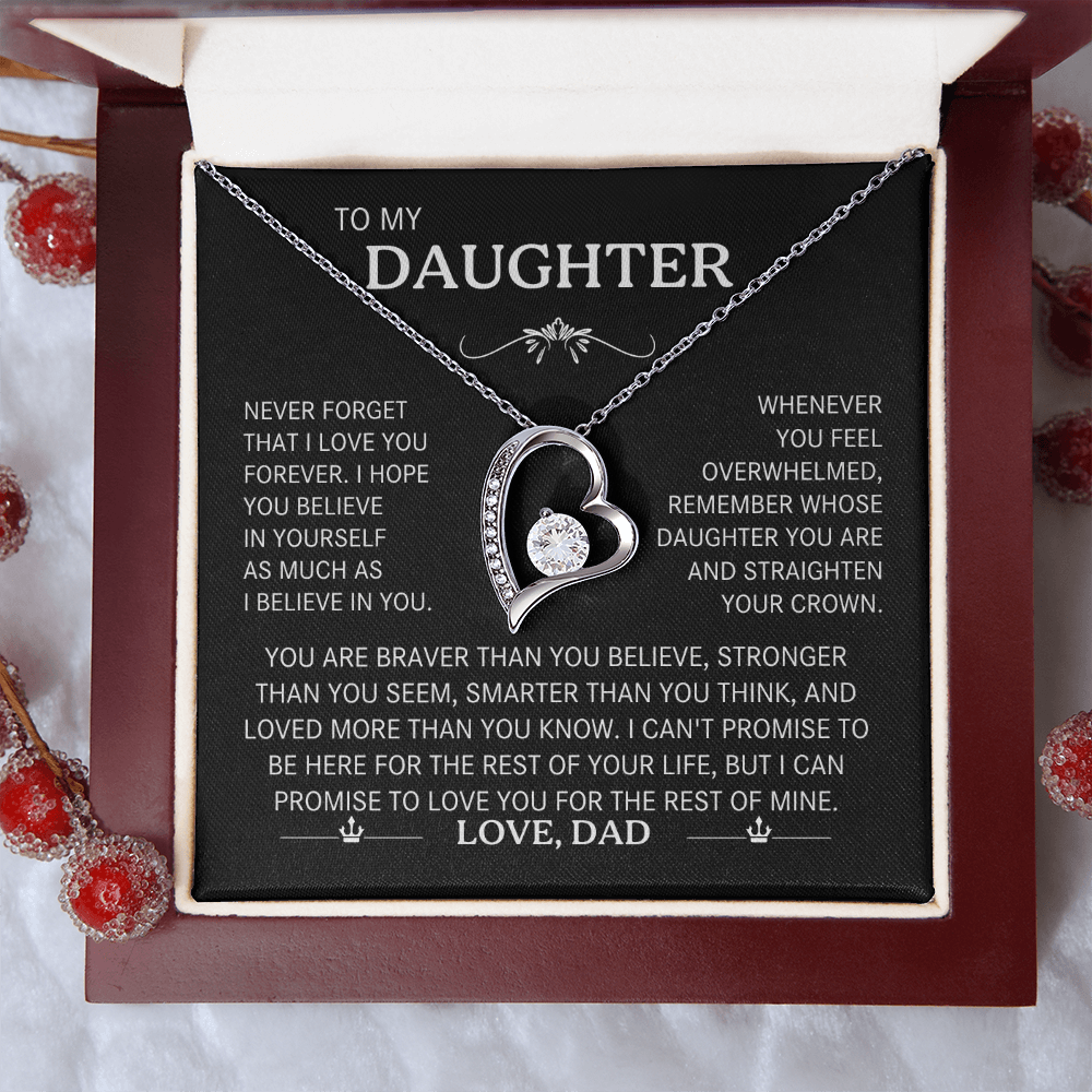 To My Daughter | Forever Love Necklace