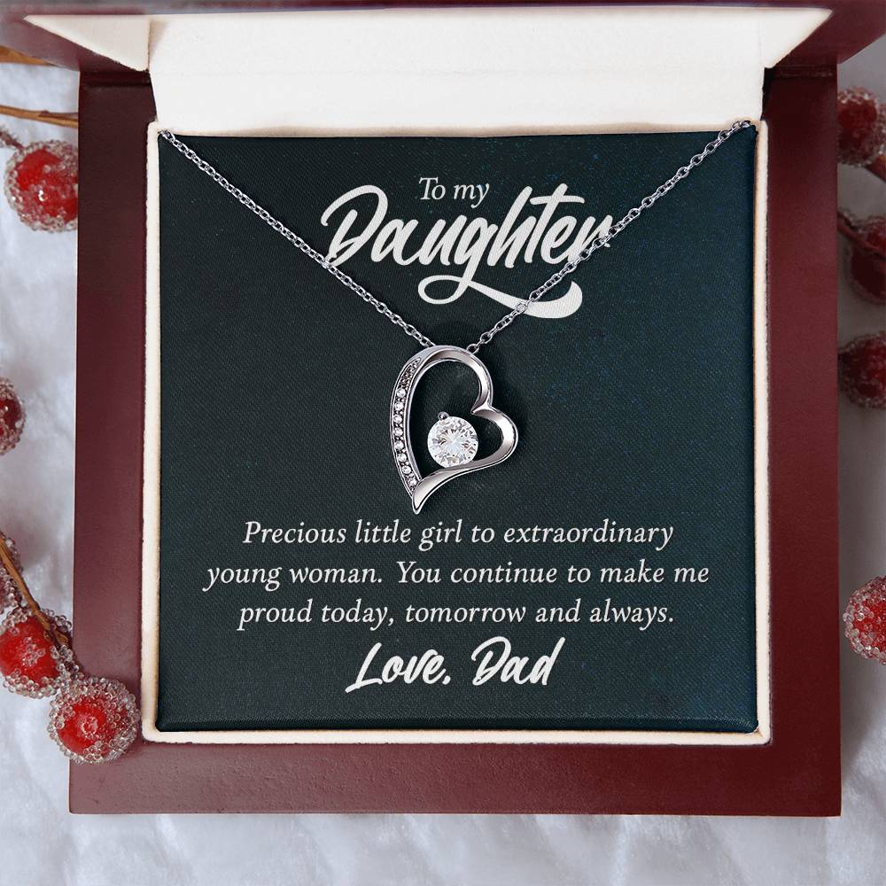 To My Daughter | Forever Love Necklace