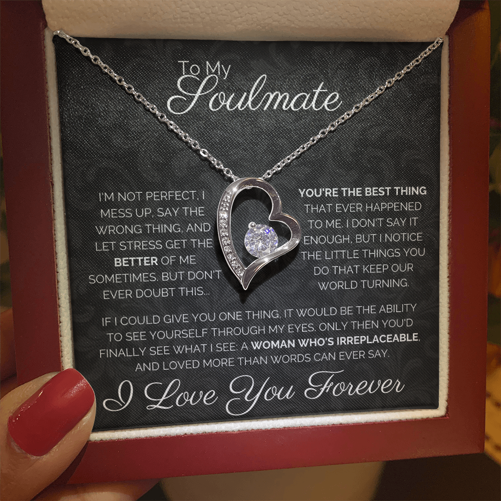 To My Soulmate | Forever Love Necklace