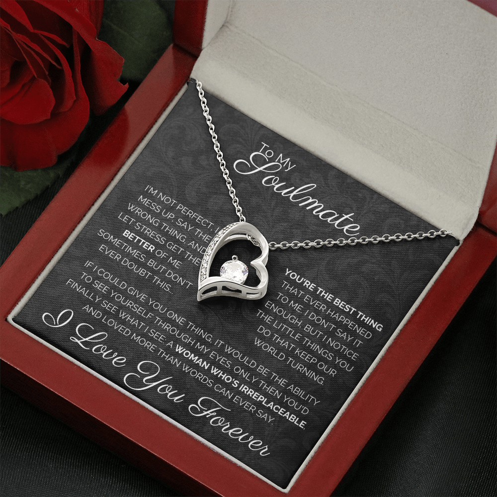 To My Soulmate | Forever Love Necklace