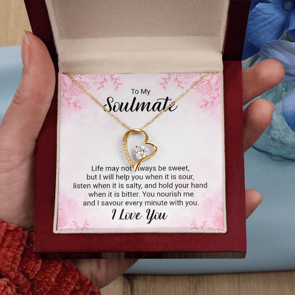 To My Soulmate | Forever Love Necklace