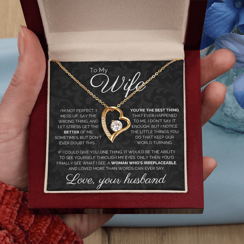 To My Wife | Forever Love Necklace