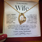 To My Beautiful Wife | Forever Love Necklace | WB