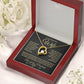 To My Beautiful Wife | Forever Love Necklace | Gold