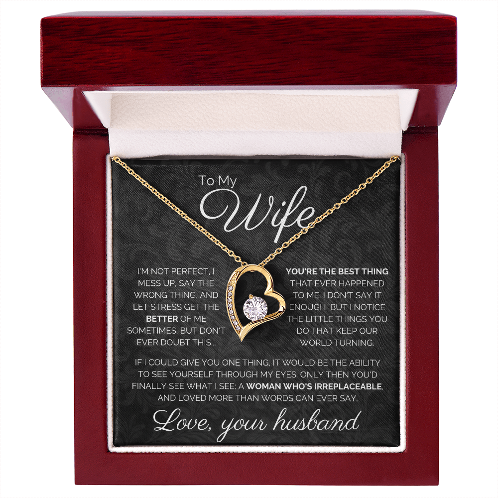 To My Wife | Forever Love Necklace