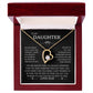 To My Daughter | Forever Love Necklace