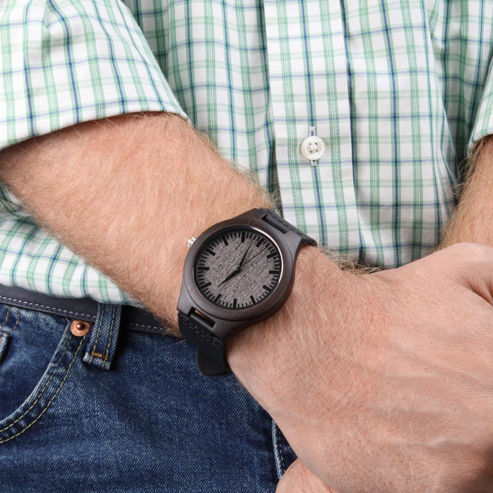 Dad you are my Favorite | Engraved Wooden Watch