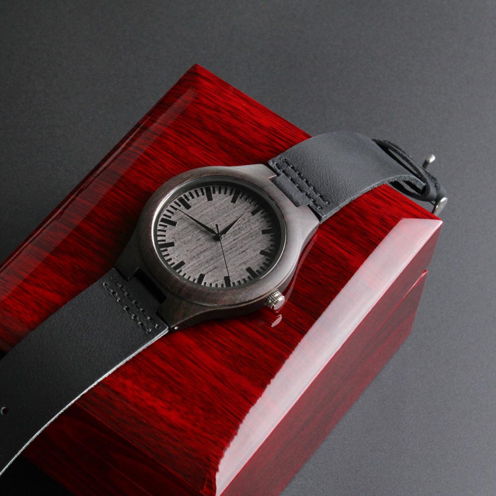 Dad you are my Favorite | Engraved Wooden Watch