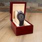 Coolest Dad Ever | Engraved Wooden Watch