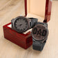 Coolest Dad Ever | Engraved Wooden Watch