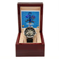 Happy Father's Day | I Love You | Men's Openwork Watch