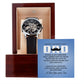 To My Dad | Happy Father's Day | From Your Son | Men's Openwork Watch