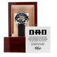 DAD | Happy Father's Day | Men's Openwork Watch