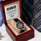 DAD | Happy Father's Day | Men's Openwork Watch
