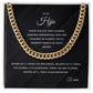 A mi hijo | Siempre adelante | Cuban Chain Link