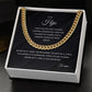 A mi hijo | Siempre adelante | Cuban Chain Link