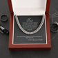 To My Dad | Thank you for the Sacrifices | Cuban Link Chain