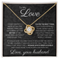 To My Love | Love Knot Necklace