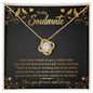 To My Soulmate | Love Knot Necklace