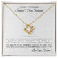 To My Stunning Smokin' Hot Soulmate | Love Knot Necklace