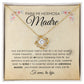 Para Mi Hermosa Madre | De Tu Hijo | Cadena Love Knot