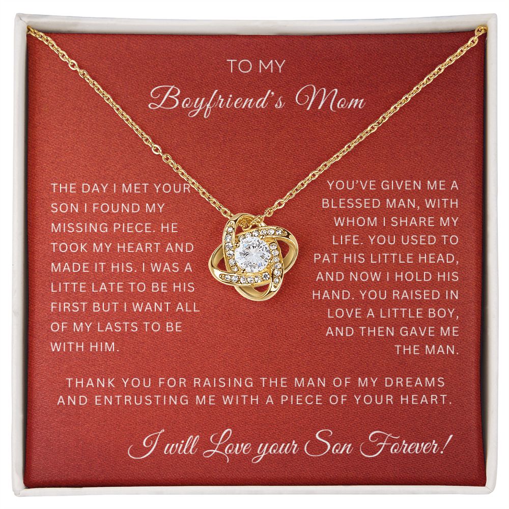 To My Boyfriend's Mom | Love Knot