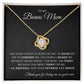 To My Bonus Mom | Love Knot Necklace (Nurture)