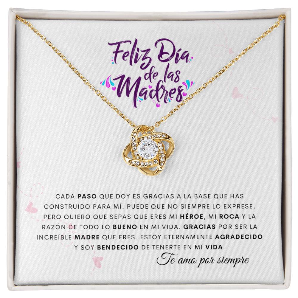 Feliz Día de las Madres | De tu Hijo | Cadena Love Knot