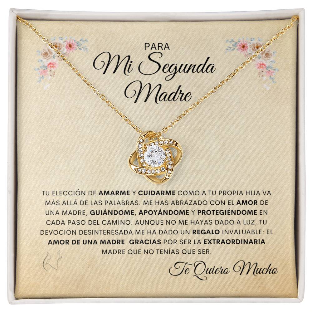 Para Mi Segunda Madre | De Tu Hija | Cadena Love Knot