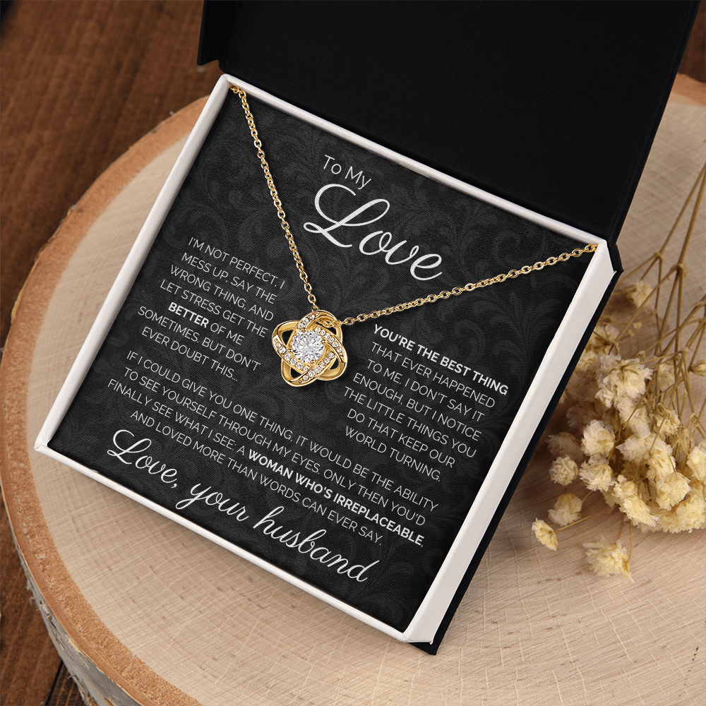 To My Love | Love Knot Necklace