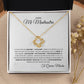 Para Mi Madrastra | De Tu Hija | Cadena Love Knot