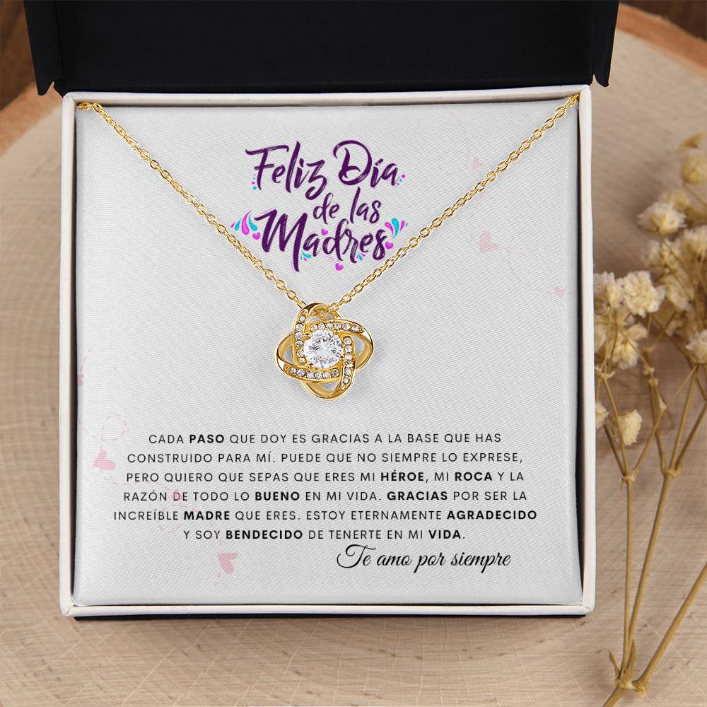 Feliz Día de las Madres | De tu Hijo | Cadena Love Knot