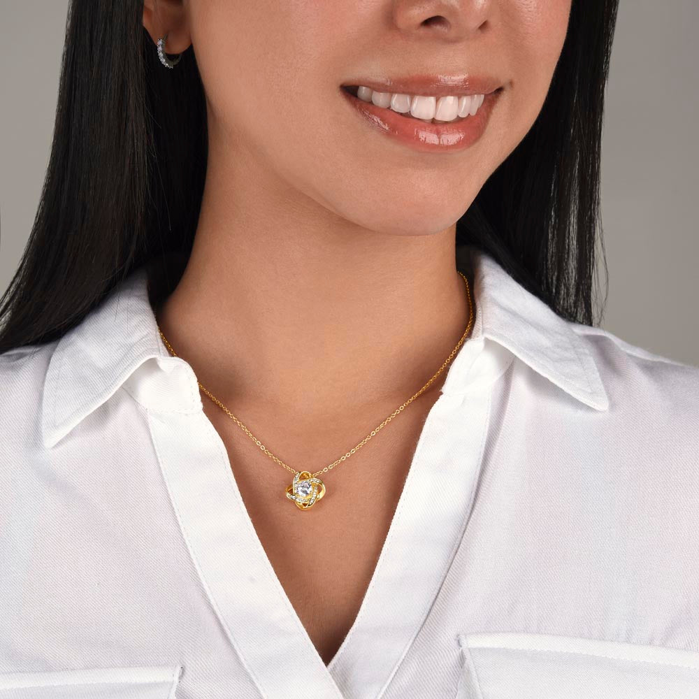 Para Mi Segunda Madre | De Tu Hija | Cadena Love Knot