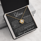 To My Love | Love Knot Necklace