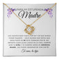 Para Mi Estupenda Madre | De Tu Hija | Cadena Love Knot