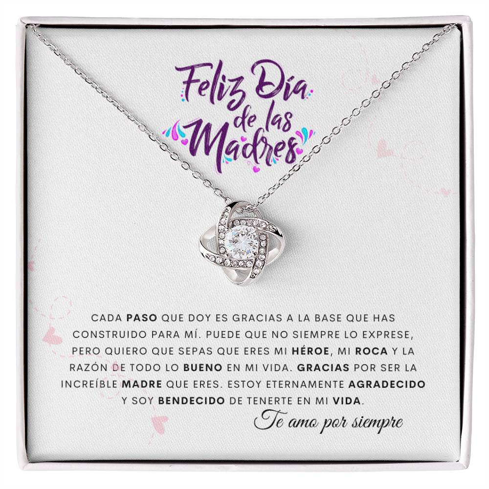 Feliz Día de las Madres | De tu Hijo | Cadena Love Knot