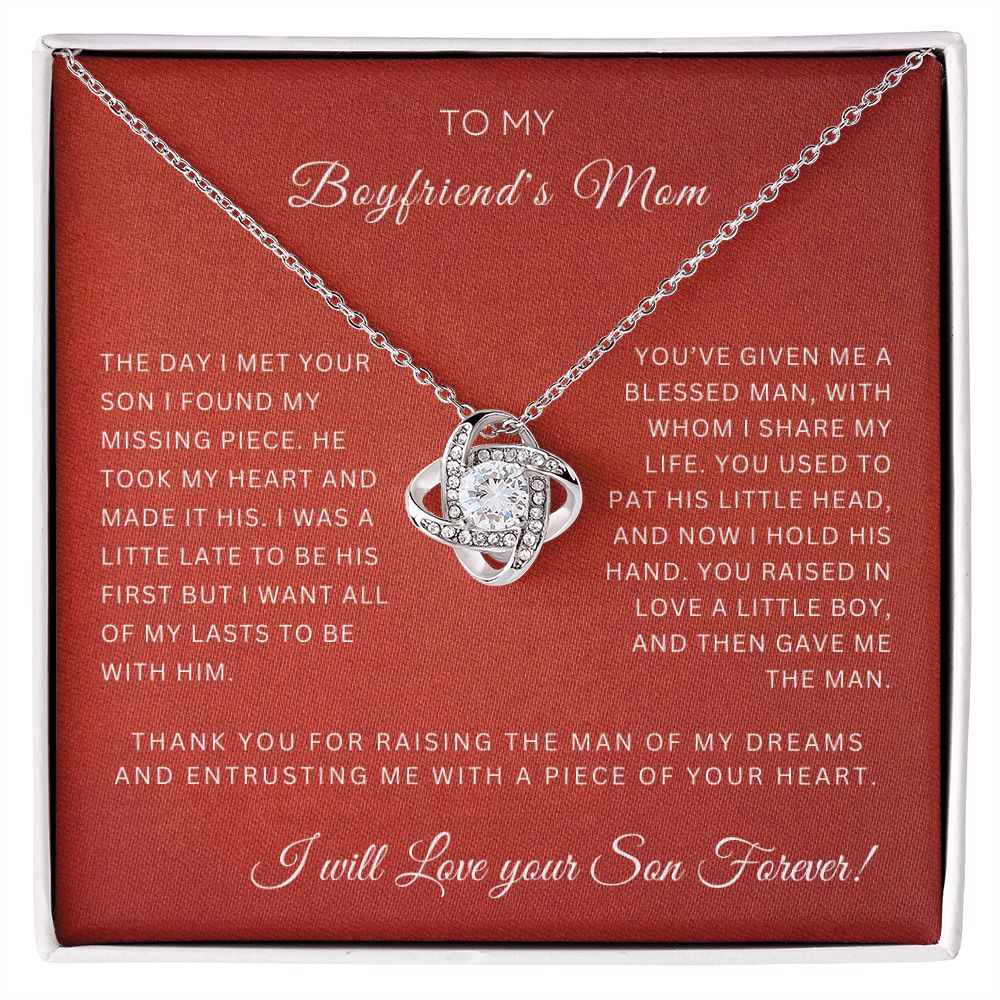 To My Boyfriend's Mom | Love Knot
