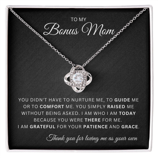 To My Bonus Mom | Love Knot Necklace (Nurture)