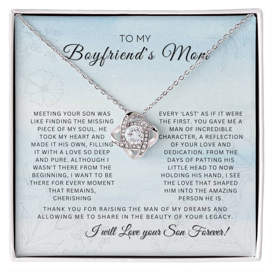 To My Boyfriend's Mom |  Love Knot Necklace