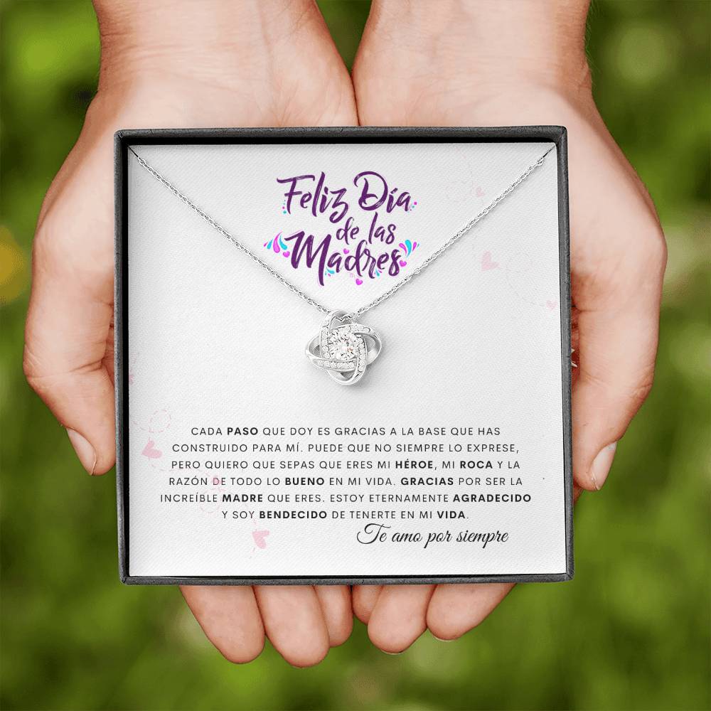 Feliz Día de las Madres | De tu Hijo | Cadena Love Knot