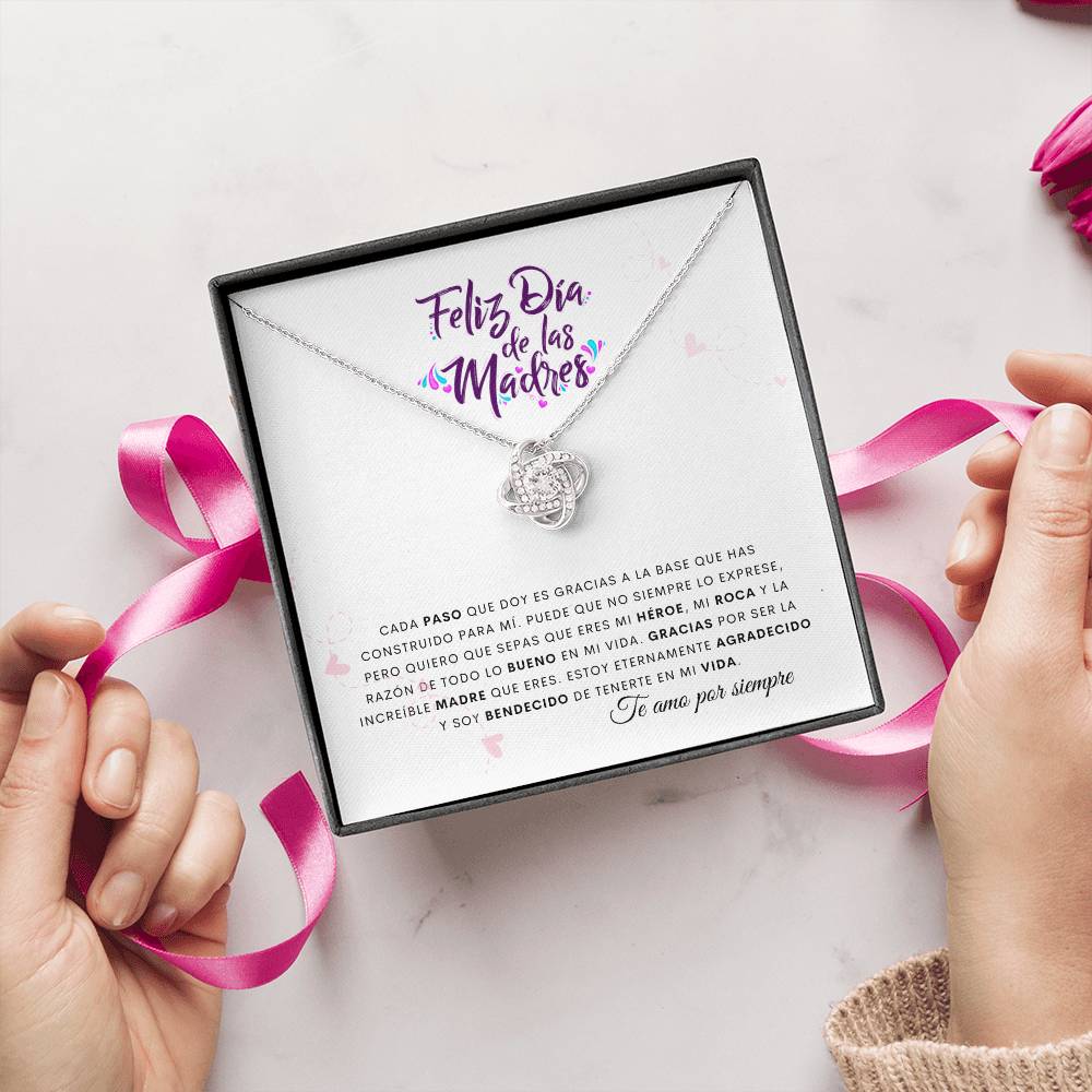 Feliz Día de las Madres | De tu Hijo | Cadena Love Knot