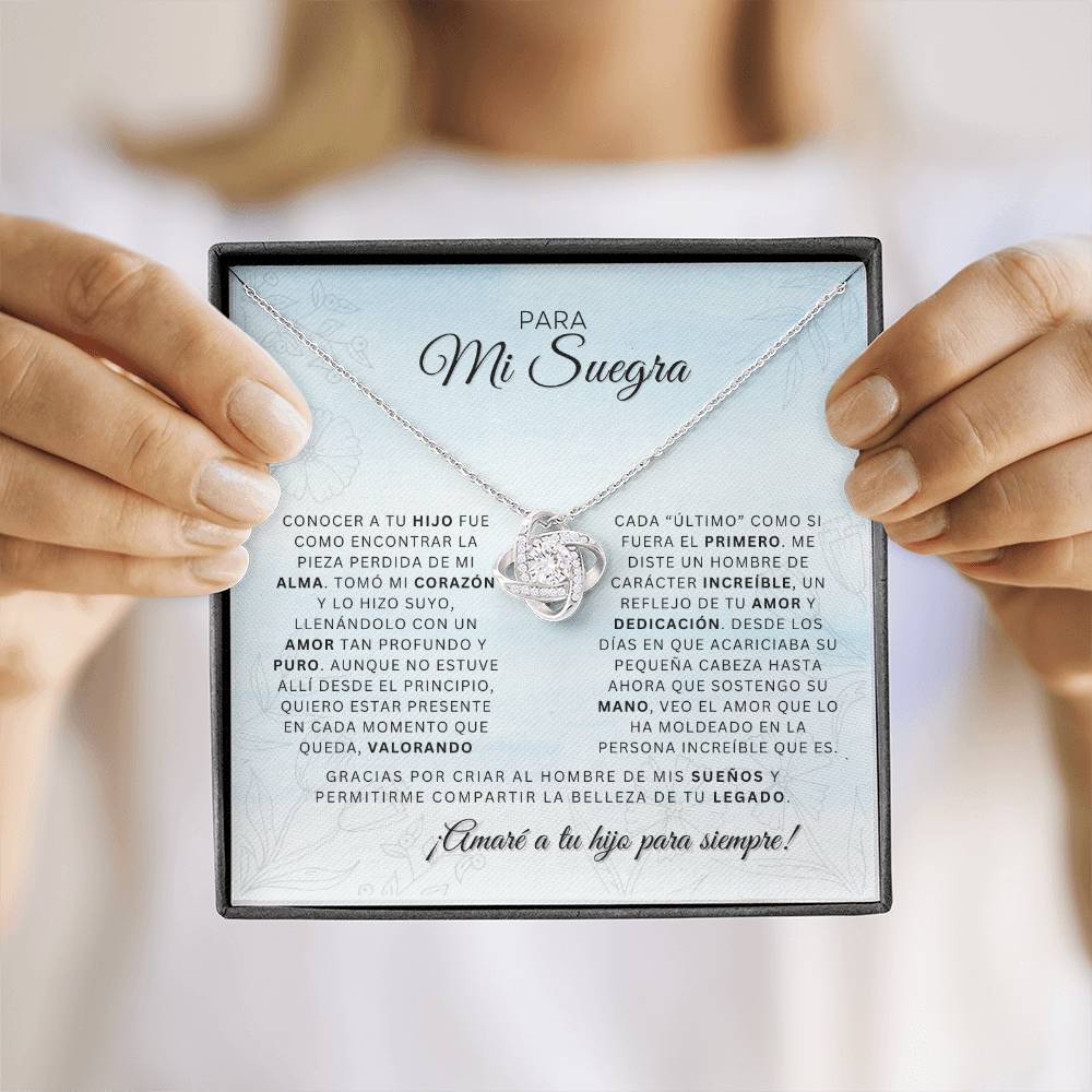 Para Mi Suegra | Conocer a tu Hijo | Cadena Love Knot