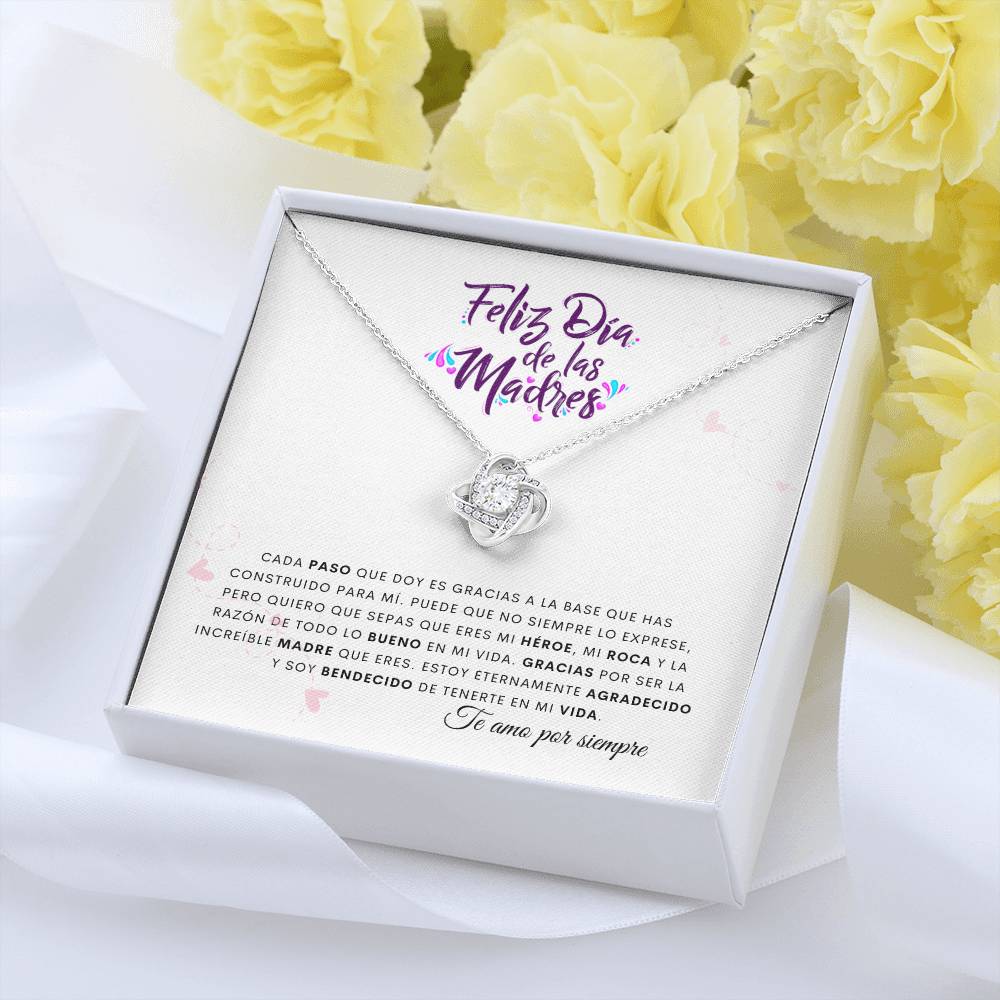 Feliz Día de las Madres | De tu Hijo | Cadena Love Knot
