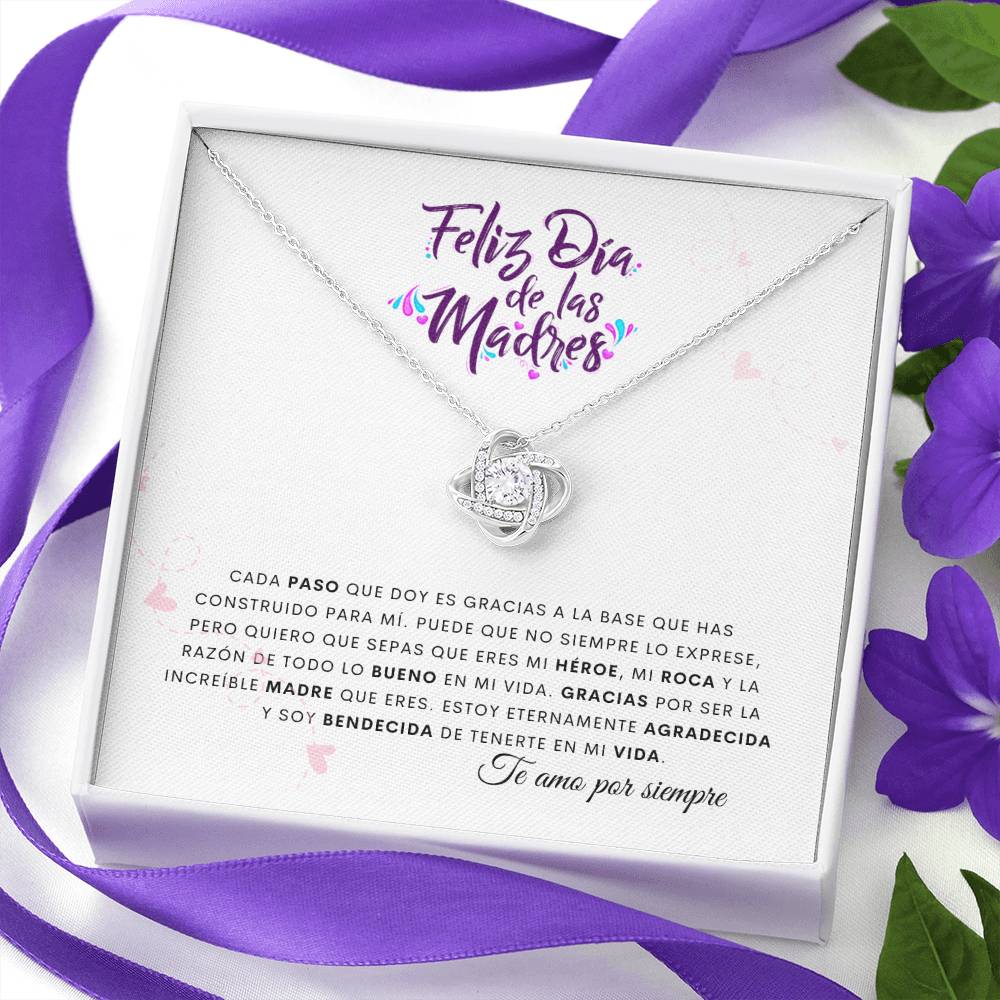 Feliz Día de Las Madres | De Tu Hija | Cadena Love Knot