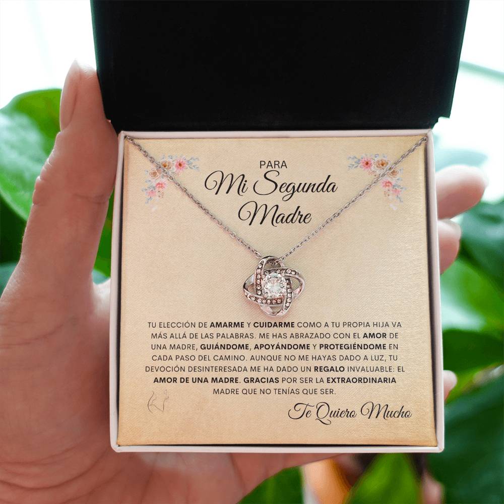 Para Mi Segunda Madre | De Tu Hija | Cadena Love Knot
