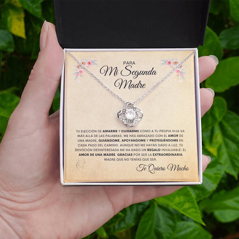 Para Mi Segunda Madre | De Tu Hija | Cadena Love Knot