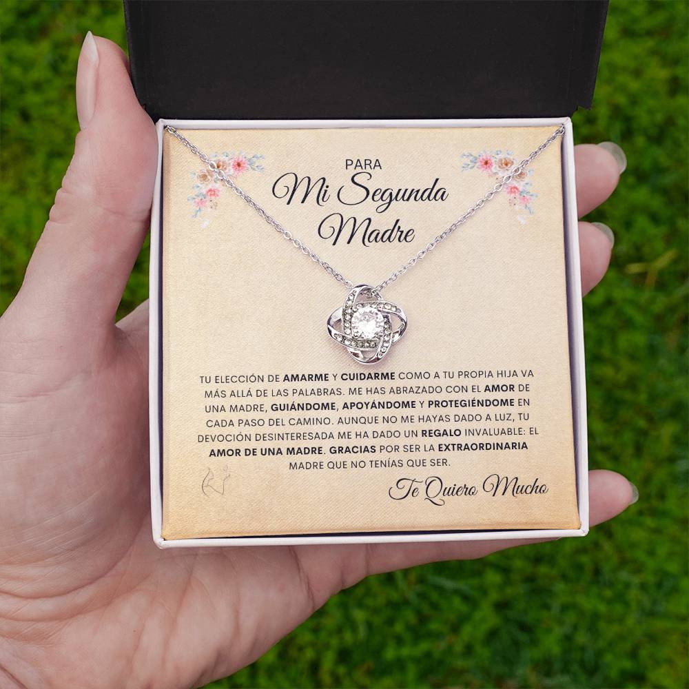 Para Mi Segunda Madre | De Tu Hija | Cadena Love Knot