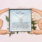 Para Mi Suegra | AGRADECIDA | Cadena Love Knot