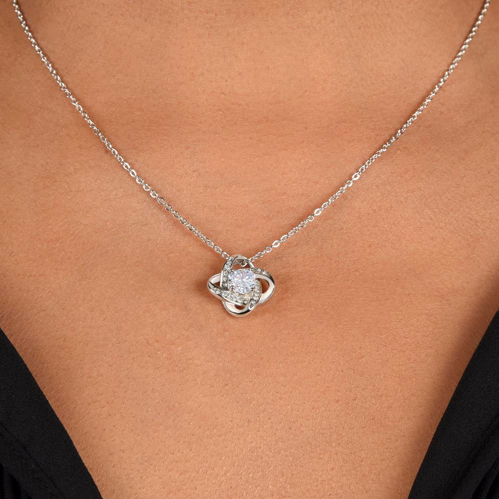 To My Awesome Mom | Love Knot Necklace | From Your Son