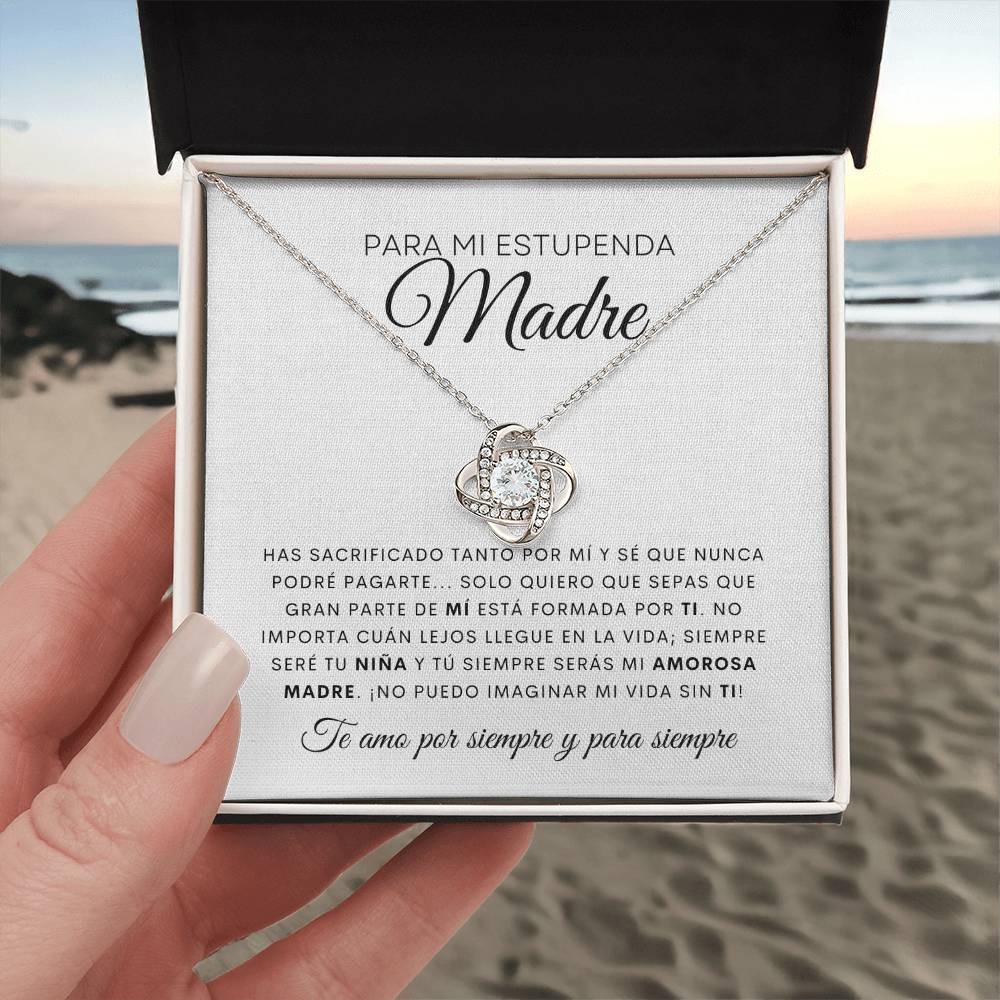 Para mi Estupenda Madre | De Tu Hijo | Cadena Love Knot